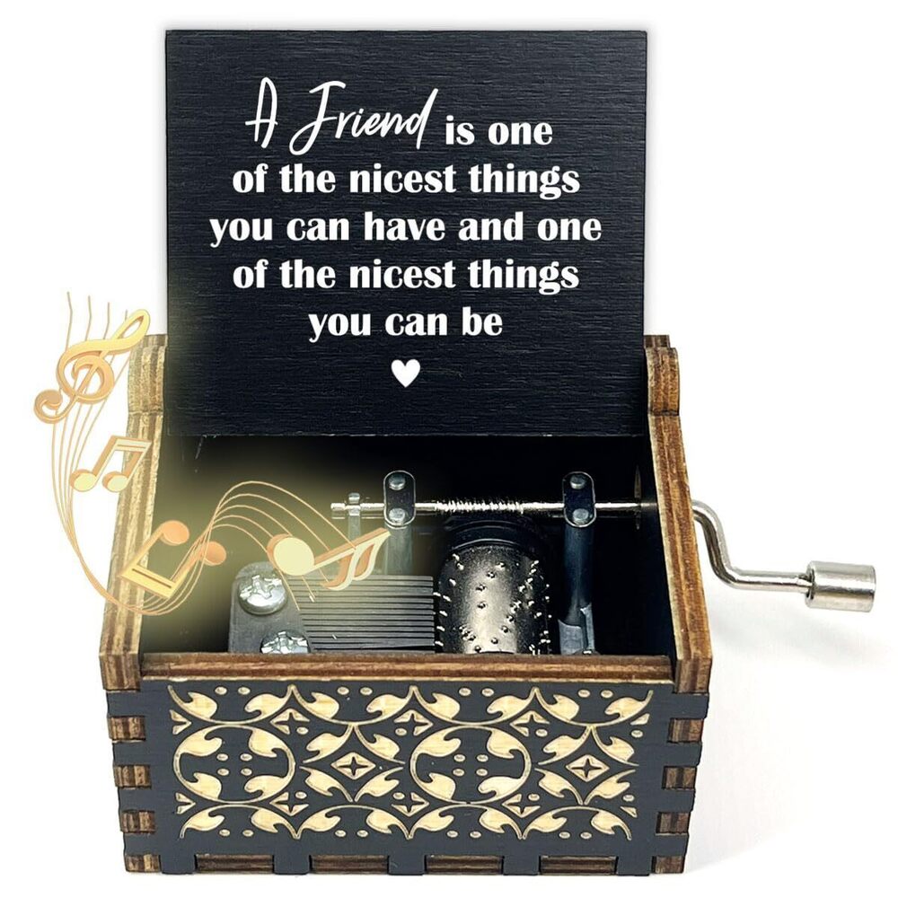 1606 Friend Gifts  A Friends is One Od The Nicest Thing Music Box